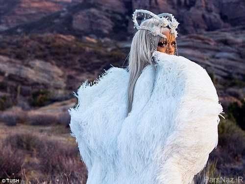 تیپ عجیب و غریب ریحانا خواننده مشهور سوژه شد + عکس تیپ عجیب و غریب ریحانا خواننده مشهور سوژه شد + عکس