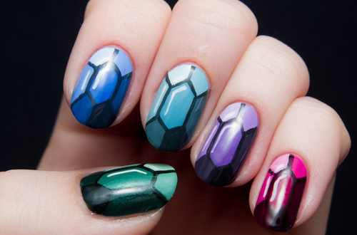 مدل های جدید و شیک از طراحی ناخن دخترانه