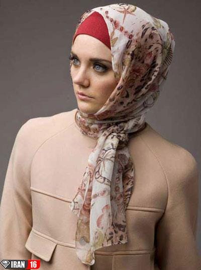 مدل بستن شال و روسری,آموزش بستن شال و روسری مدل بستن شال و روسری,آموزش بستن شال و روسری